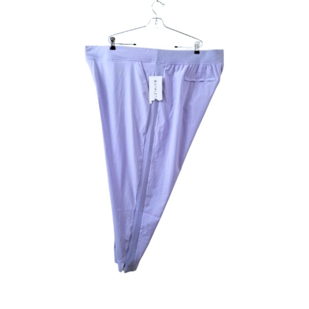NWT ATHLETA Women's Brooklyn Ankle Pant Victorian Periwinkle Blue Plus Sz 24 - Picture 3 of 9